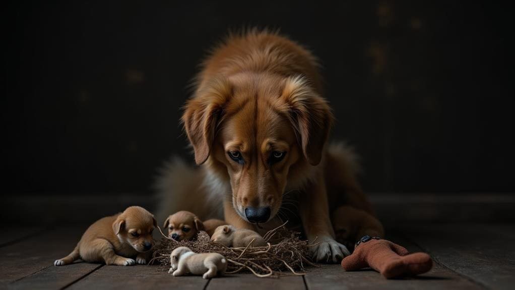 canine maternal behavior questions