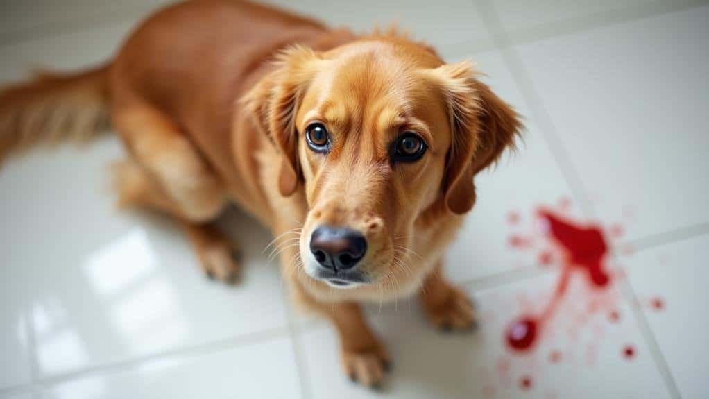 dog rectal bleeding concerns