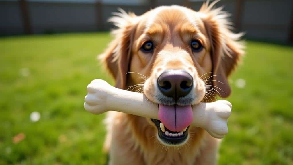 dogs enjoy chewing bones