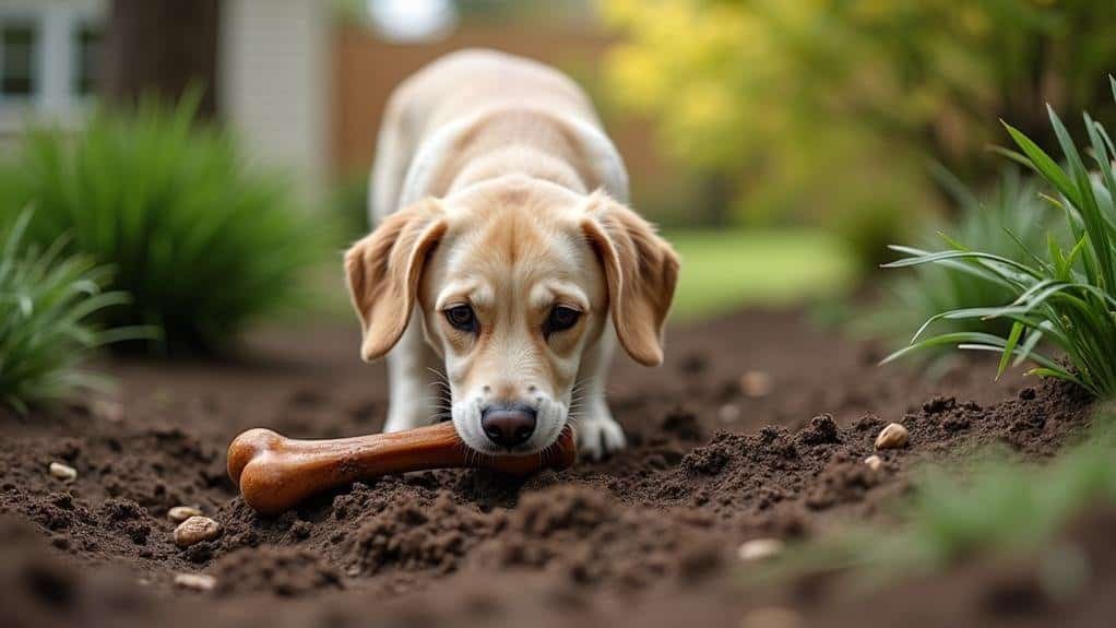 dogs hide treats instinctively