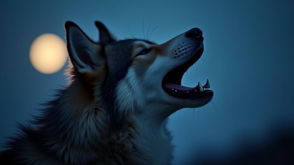 dogs respond to howling